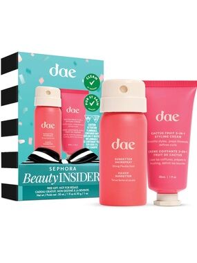 dae Sunsetter Hair Spray & Cactus Fruit Styling Cream Set - NIB